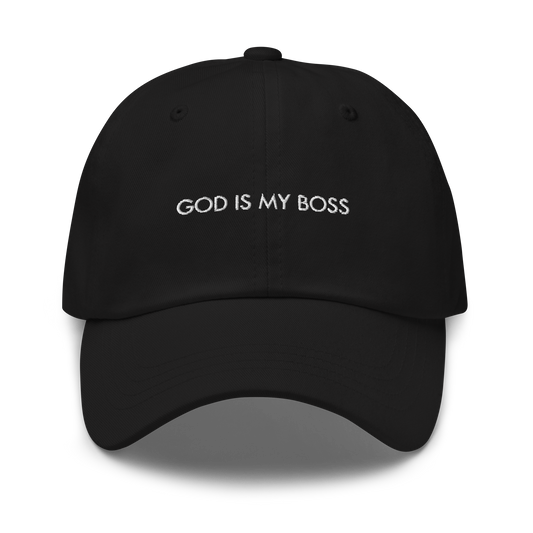 God Is My Boss Hat